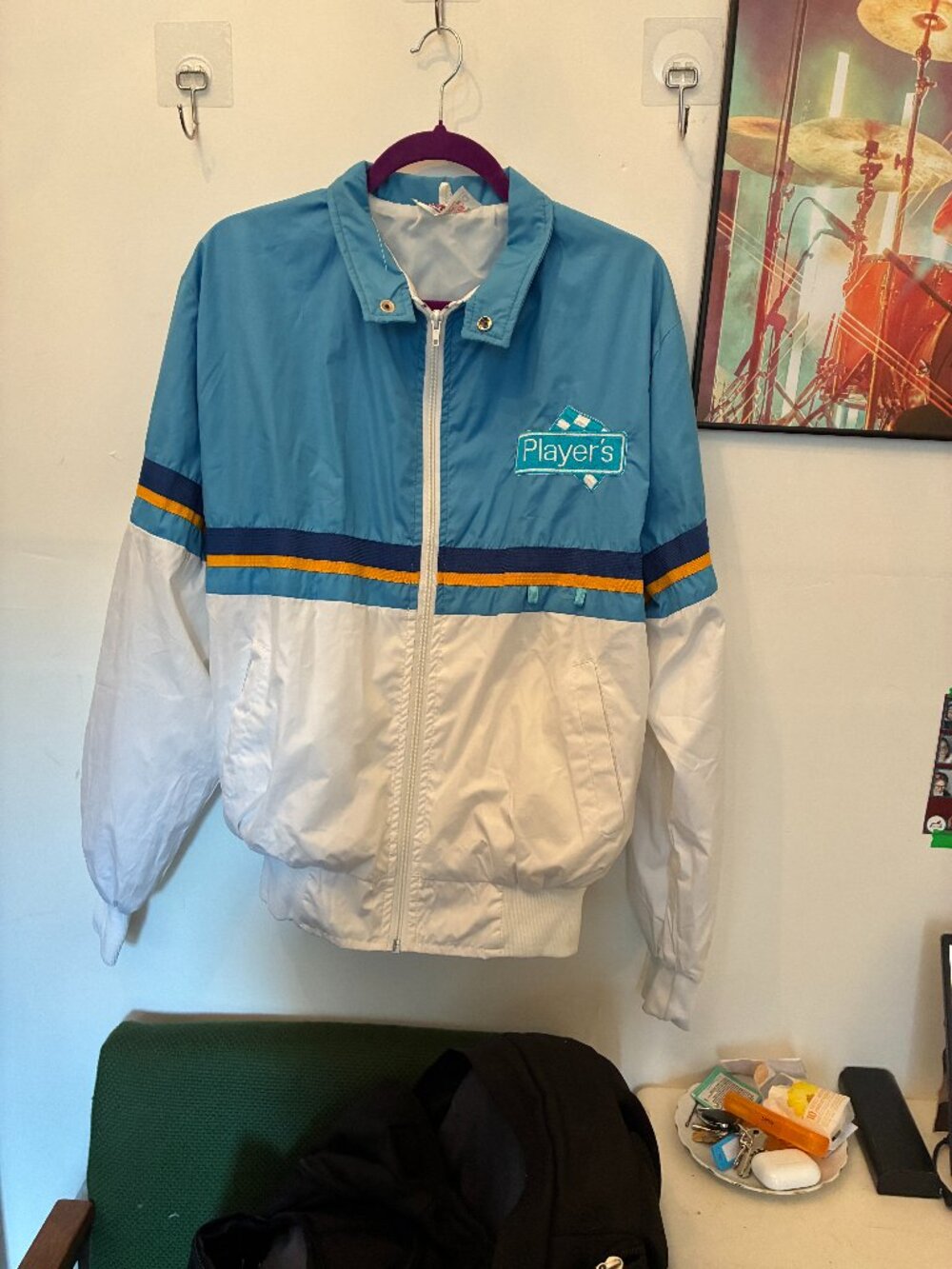 Vintage 90s Dyna-Pro Player's Racing Windbreaker Jacket
